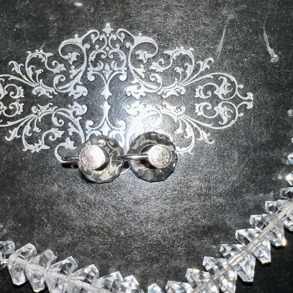 Rock Crystal Necklace with matching earrings Antique - Picture 6 of 14